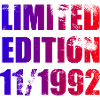 33rd Birthday Limited Edition 11/1992