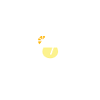 Piña Colada Heart Tropical Cocktail