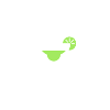 Margarita Hjerte Lime Cocktail