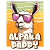Alpaca Fan Retro Llama Funny