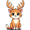 Reindeer Cat