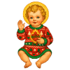 Christmas Baby Halo Knitwear