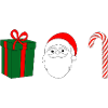 Christmas Joy GiftSanta Candy Cane