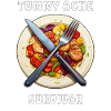 DINNER PLATE Tummy Ache Survivor