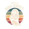 Ghost Halloween Retro