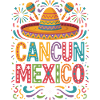 Cancún Mexico Fiesta Sombrero