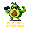 Pompage Avocat Fitness Fruit Légume Design