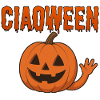 Halloween? Ciaoween! Funny pun to scare