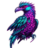 Neonphönix Farbflug