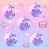 Dreamy Sparkle Pastellkawaii Kugelornamente