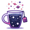 Universe Tea Galaxy in Tea Cup