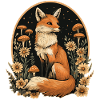 Fuchs Wald Pilze