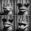 Lustig Frosch Fotobox Selfie