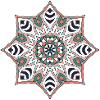 Earth Tone Mandala Pattern