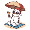 Snowman Beach Cocktail