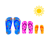 Team 974 savates Summer Sun