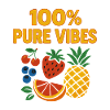 100% Pure Vibes – Fruity Design