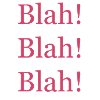 Blablabla.