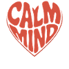 Calm Mind – Retro Heart Design