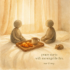 Morning Peace Breakfast Tray