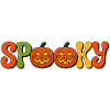 Spooky Pumpkin Lettering