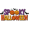 Spooky Halloween Pumpkin Lettering