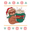 Sloth needs warm milk – Funny Christmas