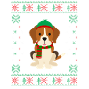 Beagle Ugly- Christmas Dog Design