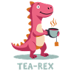 TEA-REX Tea Motif