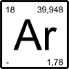 Argon Symbol Graphic