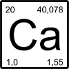 Calcium Symbol Graphic