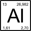AI Aluminum Periodic Table Style Design