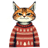 Chat de Noël