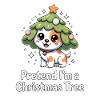 Pretend I'm A Christmas Tree Dog