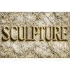 Stone Sculpted Letters