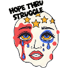 Hope thru Struggle Mask