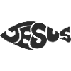 Jesus Lettering Logo Shirt
