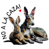 Galgo & Rabbit Heart Duo with Slogan