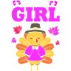 Thanksgiving Gender Reveal Mom-to-be