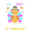 Thanksgiving Gender Reveal Mom-to-be