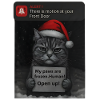 Chat Noël avec des chats drôles