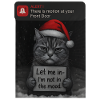 Chat Noël avec des chats drôles