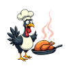 Cuisinier de dinde de Thanksgiving