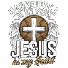 Baseball & Jesus – Cross with Wings Design