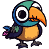 Toucan Bird Halloween Zombie
