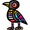 Raven Crow Halloween Zombie