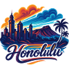 Honolulu Waikiki Capital Hawaii Aloha Gift