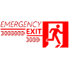 Emergency EXIT Red Flag