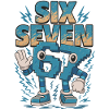 Kids Meme 67 Six Seven 6 7 Italiensk Brainrot Skjorte