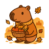 Capybara Harvest – Autumnal Cosiness